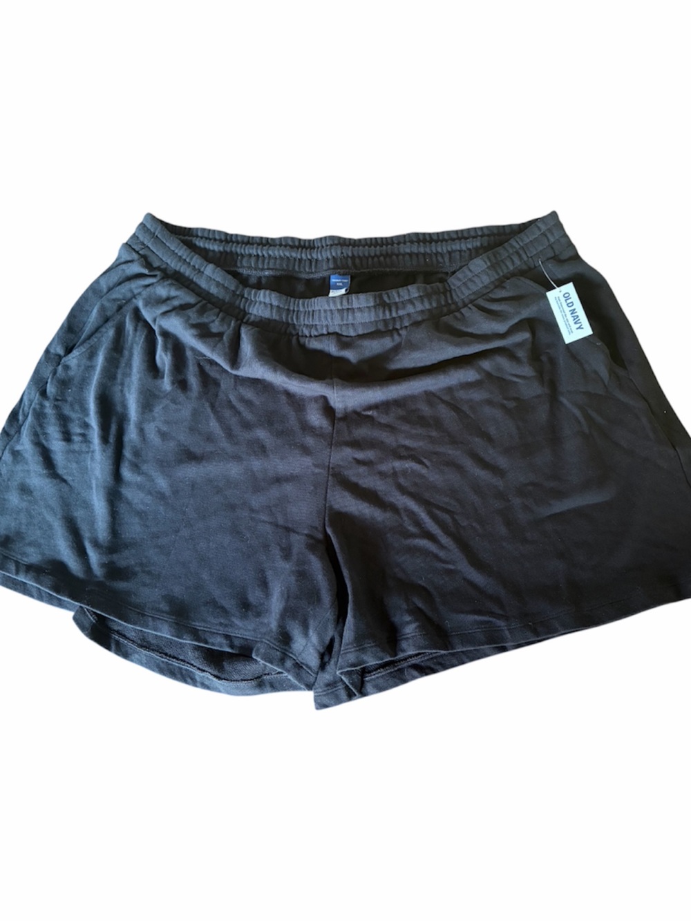 Old Navy Black Terry So Comfy shorts XXL